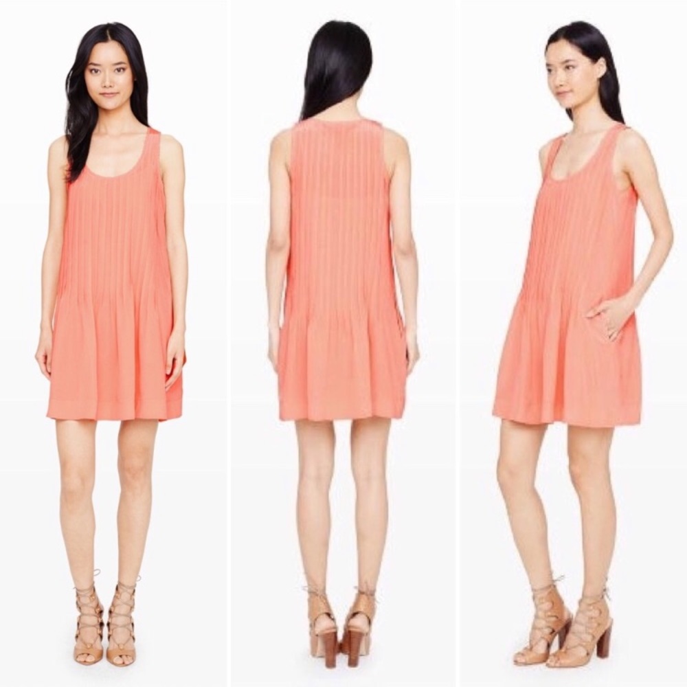 Club Monaco 100% Silk Melynda Dress